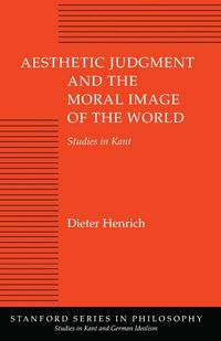 Produktbild: Aesthetic Judgment and the Moral Image of the World