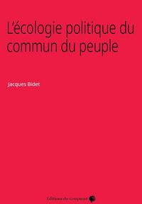 Produktbild: L'&eacute;cologie politique du commun du peuple
