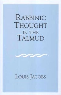 Produktbild: Rabbinic Thought in the Talmud