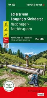 Produktbild: Freytag & berndt Wanderkarte WK 393 Loferer und Leoganger Steinberge, Nationalpark Berchtesgaden 1:50.000