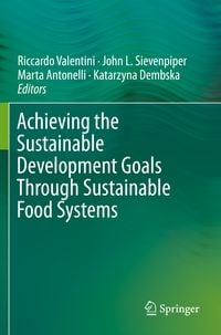 Produktbild: Achieving the Sustainable Development Goals Through Sustainable Food Systems