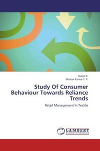 Produktbild: Nakul R. , .: Study Of Consumer Behaviour Towards Reliance T