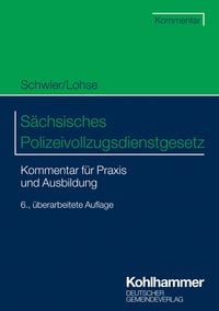 Produktbild: S&auml;chsisches Polizeivollzugsdienstgesetz