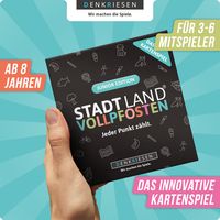 Denkriesen - Stadt Land Vollpfosten® - Das Kartenspiel - Junior Edition (Spiel)