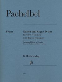 Bild vom Artikel Pachelbel, Johann - Kanon und Gigue D-dur für drei Violinen und Basso continuo vom Autor Johann Sebastian Bach