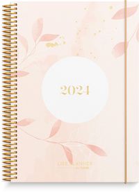 Bild vom Artikel Burde Life Planner Pink Horizontal Blatt Kalender 2024 vom Autor 