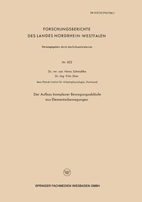 Produktbild: Der Aufbau komplexer Bewegungsabl&auml;ufe aus Elementarbewegungen