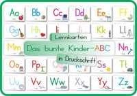 Produktbild: Das bunte Kinder-ABC in Druckschrift