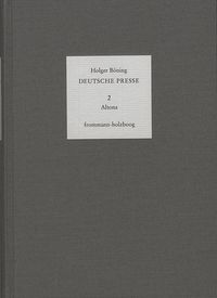 Produktbild: Deutsche Presse / Band 2: Altona &ndash; Bergedorf &ndash; Harburg &ndash; Schiffbek &ndash; Wandsbek