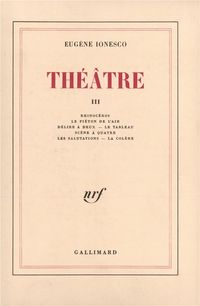 Produktbild: Th&eacute;&acirc;tre tome 3