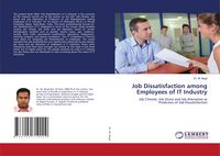 Produktbild: Job Dissatisfaction among Employees of IT Industry