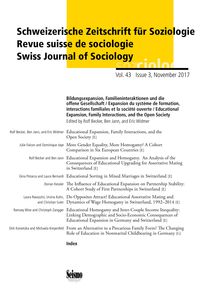 Produktbild: Bildungsexpansion, Familieninteraktion und die offene Gesellschaft