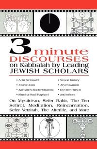 Produktbild: 3 Minute Discourses on Kabbalah by Leading Jewish Scholars