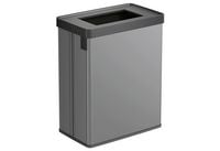 Produktbild: Curver E-COM - VERTO Bin RECYCLE Abfalleimer 54L, perlgrau 261012 M&uuml;lleimer Perlgrau 1St.