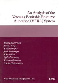 Produktbild: An Analysis of the Veterans Equitable Resource Allocation (Vera) System