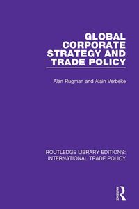 Produktbild: Global Corporate Strategy and Trade Policy