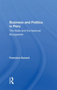 Produktbild: Business And Politics In Peru