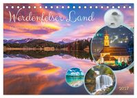 Produktbild: Werdenfelser Land - Malerische Landschaften (Tischkalender 2027 DIN A5 quer), CALVENDO Monatskalender