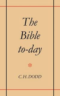 Produktbild: The Bible To-Day