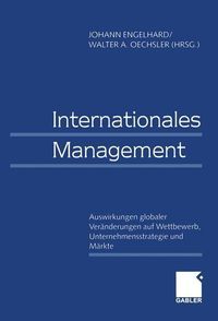Produktbild: Internationales Management / International Management
