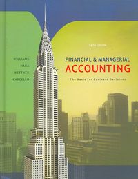Produktbild: Financial & Managerial Accounting: The Basis for Business Decisions