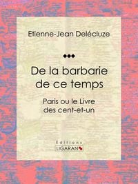 Produktbild: De la barbarie de ce temps