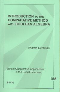Produktbild: Introduction to the Comparative Method With Boolean Algebra