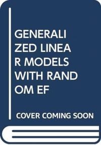 Produktbild: Lee, Y: Generalized Linear Models with Random Ef