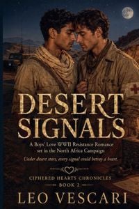 Produktbild: Desert Signals - A Boys' Love WWII Resistance Romance set in the North Africa Campaign (Libya-Egypt Frontier, 1941)