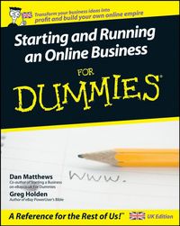 Produktbild: Starting and Running an Online Business for Dummies