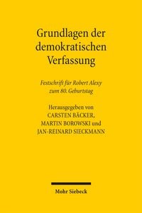 Produktbild: Grundlagen der demokratischen Verfassung