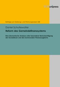 Produktbild: Reform des Gemeindefinanzsystems
