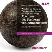 Produktbild: Wunderbare Reisen zu Wasser und zu Lande, Feldz&uuml;ge und lustige Abenteuer des Freiherrn von M&uuml;nchhausen