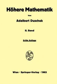 Produktbild: Vorlesungen &uuml;ber h&ouml;here Mathematik