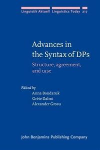 Produktbild: Advances in the Syntax of DPs