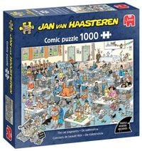 Produktbild: Jumbo 1110100619 - Jan van Haasteren, Die Katzenshow, Comic-Puzzle, 1000 Teil