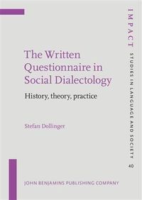 Produktbild: Written Questionnaire in Social Dialectology
