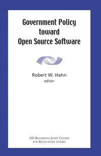 Produktbild: Government Policy toward Open Source Software
