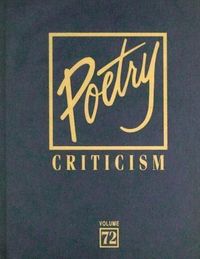 Produktbild: Poetry Criticism