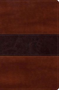 Produktbild: Rvr 1960 Biblia del Pescador Letra Grande, Caoba S&iacute;mil Piel