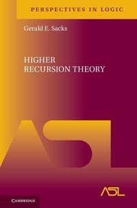 Produktbild: Higher Recursion Theory