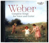 Produktbild: Weber-Complete Songs For Voice And Guitar