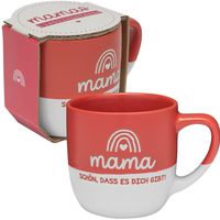 Produktbild: GRUSS & CO Tasse Motiv "Mama sch&ouml;n, dass es dich gibt!"
