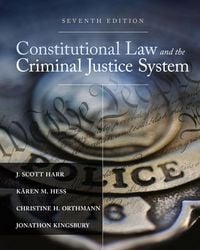 Produktbild: Constitutional Law and the Criminal Justice System