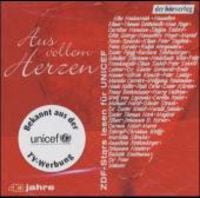 Produktbild: Aus vollem Herzen, ZDF-Stars lesen f&uuml;r Unicef, 1 Audio-CD