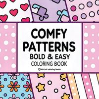 Produktbild: Bold & Easy Comfy Patterns Coloring Book