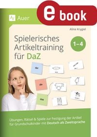 Produktbild: Spielerisches Artikeltraining f&uuml;r DaZ - Klasse 1-4
