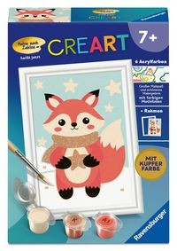 Produktbild: CreArt, Malen nach Zahlen Kinder - Sternen-Fuchs