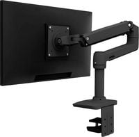 Produktbild: Ergotron LX Arm Desk Mount Monitor-Tischhalterung 1 Display(s) 38,1 cm (15") - 86,4 cm (34") Schwarz Drehbar, H&ouml;henverstellbar, Neigbar, Schwenkbar