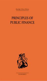 Produktbild: Principles of Public Finance